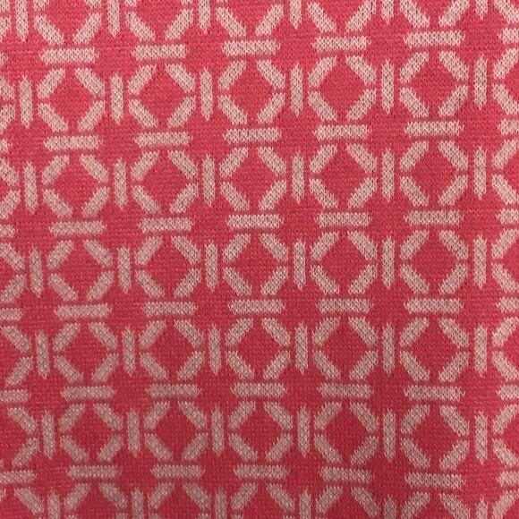 Tyler Boe Cindy Dress Retro 70s Pink White Flamingo Circle Geometric Mini sz S - Picture 8 of 9